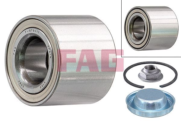 Arka Teker Rulmanı Tek P208-p301-ds3-c3 Iı-ııı C4 C-elysee 08 Kampanalı Fren 42x25x52 - 3748.A1