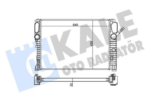 Motor Su Radyatoru Mercedes C219 W211 S211 - A2115003102