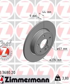 Fren Dıskı Arka Mercedes W176 W246 C117 - A2464230012