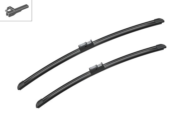 Aerotwın Silecek 53 47.5cm Flatblade-muz Tipi Bora-golf Iv-polo - 1J1955425A-3B1955425-3B1955426
