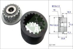 Klima Ve Direksiyon Pompa Kiti Eg1 Transporter T5 2.5 Td-touareg 2.5 Tdı Axd-bpj - 070903201C-070903201E-070903327D