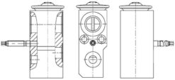 Klıma Valfı Expansıon Mercedes Vıto W447 14 - A0008351600