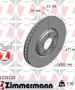 Ön Fren Aynası Jaguar Stype 2.7d 04-07 3.0v6 1999-2007 4.0 V8 99-02 4.2 V8 02-07 300x30x5dl 986478778-df4105 - JLM20801-2XR858130
