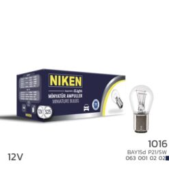 Nıken 1016 Ampul Şaşı Tır.bay15d P21w/5w 12v 10lu