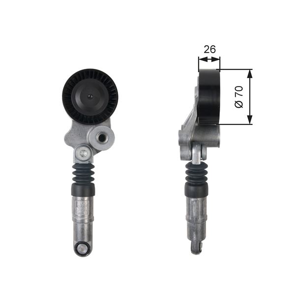 Kayıs Gergı Rulmanı Mercedes Sprınter B906 B907 B910 Kutuklu - A6422002670