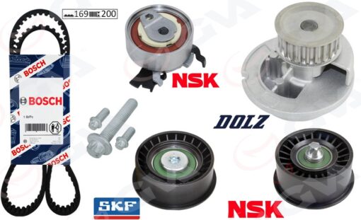 Devirdaimli Eksantrik Gergi Kiti 162x200 Astra G 1.4 1.6 16v 98-05 Vectra C 1.6 Corsa C 1.4 1.6 - 95518060-1629094-1606306-95516735