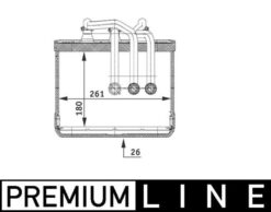 Kalorıfer Radyatoru Bmw E65 E66 Premıum Lıne - 64110394788 64116906270