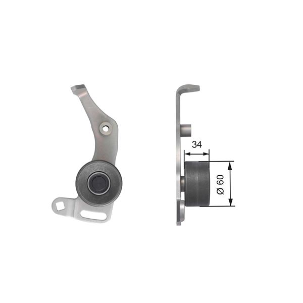 Eksantrik Gergi Rulmanı Ducato-berlıngo-jumpy-jumper-205-306-405-partner-boxer-scudo-xsara1.9d-1.9td - 9617188680-0829.33-1283086CA0