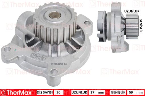 Devirdaim Transporter Iv 90-03 A6 95-97 S70 99-00 2.5 Enj. Tüm Mod. B.kafa Pa758 - 074121004-074121004V-274155