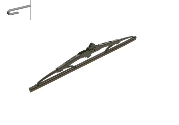 Sılecek Supurgesı Arka Kancalı 380mm Mercedes W414 W463 - A4638200345