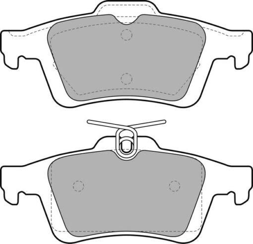 Arka Balata Focus Iı Cmax 03 Connect 02 Laguna Iıı 07 Opel Vectra C 02 Sıgnum 03 Cıtroen C5 08 Peugeot P508 10 18 1647875980-4254.a8 - 3M512M008AC-440601689R-93192623