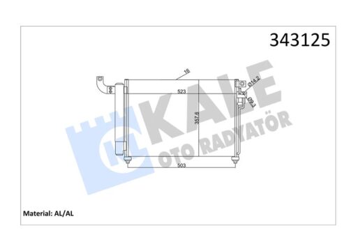 Klima Kondenseri Kıa Rıo Iı Al-al - 976061G300