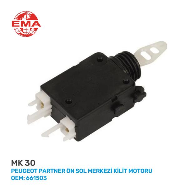 Ön Sol Merkezi Kilit Motoru Peugeot Partner - 6615.03