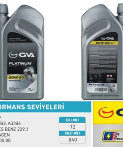 Motor Yağı 20w50 1 Lt Platınum Mineral Apı Sl/cf - 20W50