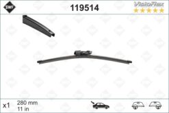 Silecek Süpürgesi Arka Golf6-golf7-polo-fabıa 280 Mm - 5K6955427A-6Q6955425A-3C9955425