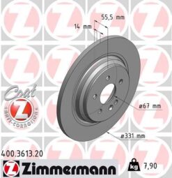 Fren Dıskı Arka Mercedes Ml-class W163 98 05 - A1634230212