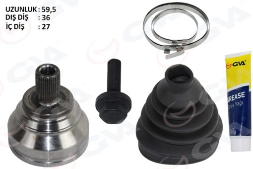 Aks Kafası Dış Caddy-passat-tıguan 2.0 Tdi 15- Cuuf-dfsc-dfsf-cuud-dfsd-cuub-dfsb-cuue-dfse 2.0 Tdi - 1K0498099G
