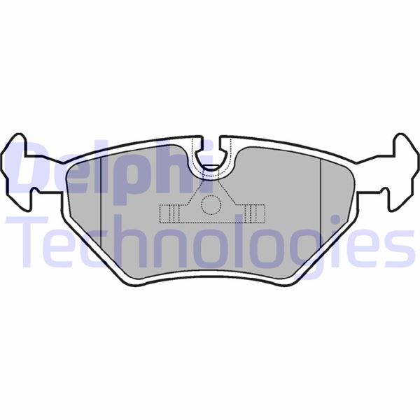 Fren Balatası Arka Bmw E30 E36 E46 E85 E86 - 34216778168