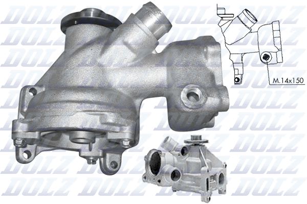 Devırdaım Pompası Mercedes M104 W124 S124 C124 R129 - A1042002901