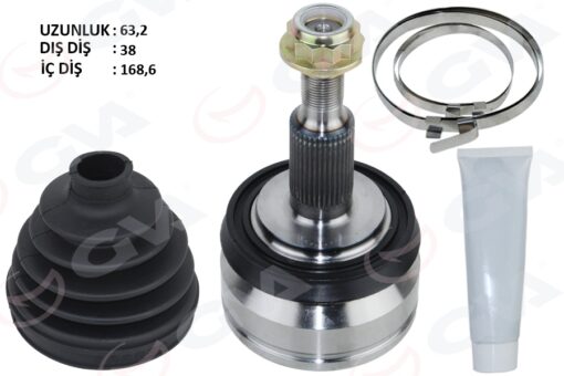 Aks Kafası Dış T5.5-t6 2.0 Tdı 10- Caaa-caab-caac-cxhb-cxgb 2.0 Tdı - 7E0498099B-7E0498099E