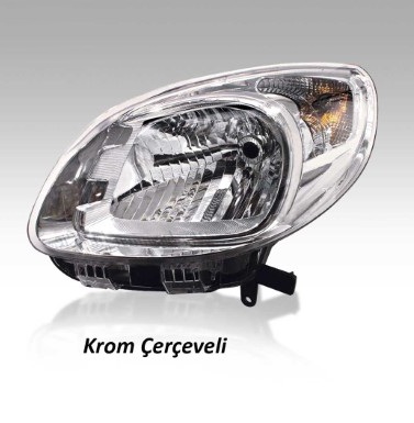 Far Sol Elk. Motorlu Renault Kangoo 12 Krom Çerceveli - 260602665R