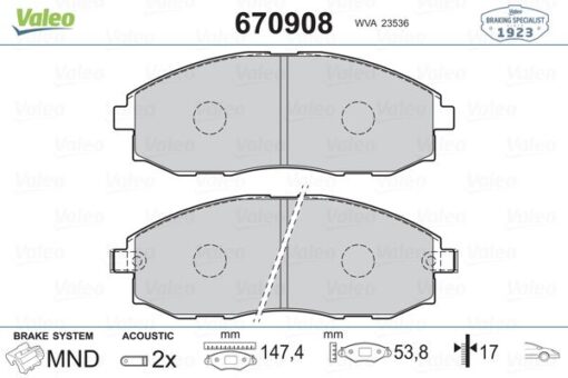 Ön Balata Starex 2.4ı-2.5d 97 2.4ı-2.5tcı-2.5 Crdı 98 H1 2.4 Mpı 4wd-2.5 D/td-2.5 Tcı-2.5 Crdı 9 - 581014AA00-581014AA31-581014AA61