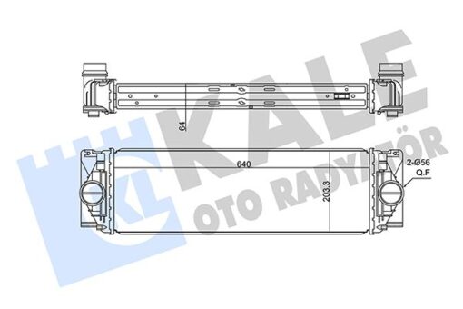 Turbosarj Radyatoru Mercedes Sprınter B906 B907 B910 . Vw Crafter 30-35-50 - A9065010201-2E0145804A
