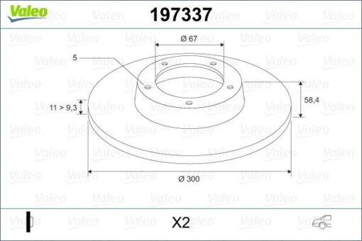 Fren Dıskı Arka Mercedes S-class W220 98 05 - A2204230112