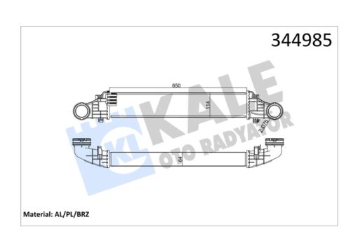 Turbosarj Radyatoru Mercedes E-class W211 S211 - A2115001102