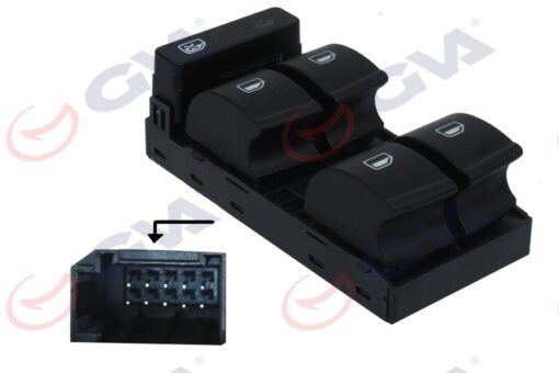 Cam Açma Anahtarı Audı A4 02-08 Dörtlü - 8E0959851D-8E0959851B-8E0959851D5PR