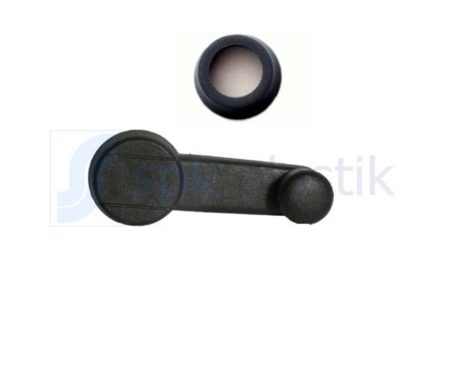Cam Açma Kolu Pullu Siyah R9-r12-toros - 7704001315-7704003710-7702252802