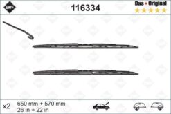 Sılecek Supurgesı 650/560mm Swf Bmw E39 - 61619070579