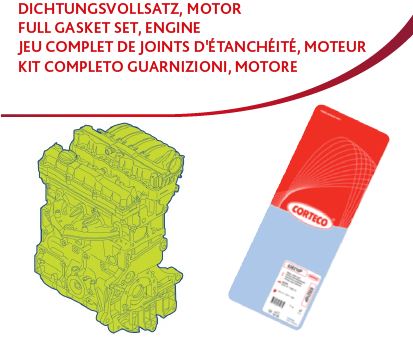 430438p Motor Takım Conta Skc Siz Ducato-scudo-jumpy-jumper-boxer-partner-berlıngo-p406-c5 2.0 - 9569752880-0197.X4