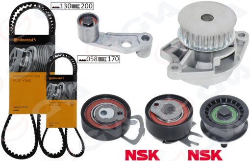 Devirdaimli Triger Seti 130x20 Polo-cordoba-fabıa 1.4 16v Bby-bud-bbz-bky-ahw-ajv-cggb - 036198119B-036198119F