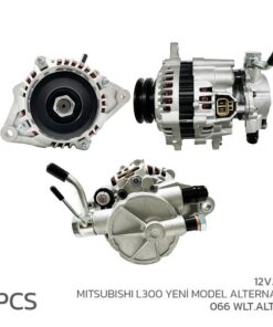 Alternatör Komple Mıtsubıshı L300 2.5l 4d56 8v P15 92-03 12v 65a Çift Kasnak - Vakumlu - MD313939-MN137867-MD366050