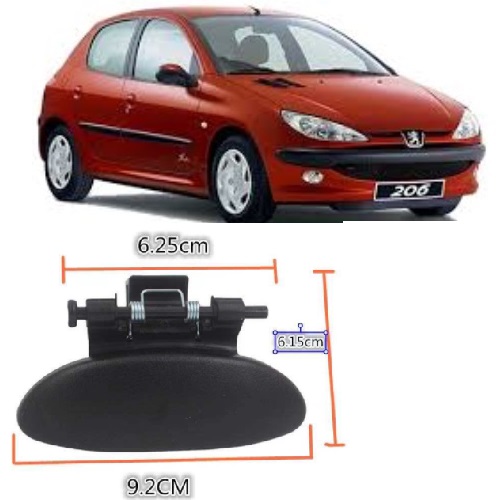 Torpıdo Kapak Acma Mandalı Yaylı Peugeot 206 1997 - 8218.C8-8218.Q2-8214.RL