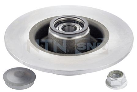 Arka Fren Aynası Renault Megane Iı 02 Modus 04 Clıo Iıı 05 240x82.5x4delik Rulmanlı Abs Sensörlü - 7701207823-432005338R-8660001811
