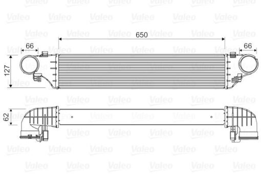 Turbosarj Radyatoru Mercedes W203 Cl203 S203 C209 A209 - A2035000500