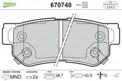 Arka Balata Sonata 01/05 Matrıx 1.8 01 Getz 03 Tucson 04 Santafe 01 Gdb3282 - 5830226A30-583023KA30-5830239A40