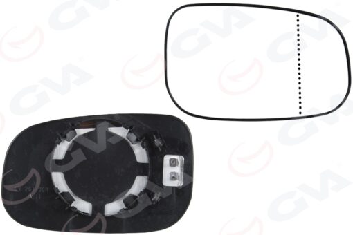 Ayna Camı Isıtmalı Asferik Sağ Volvo Xc70 I 02 07 Xc90 I 02 12 - 30762572