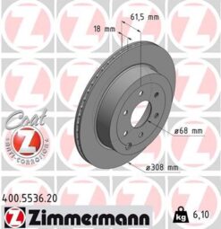 Fren Dıskı Arka Mercedes X-class W470 17 - A4704230200