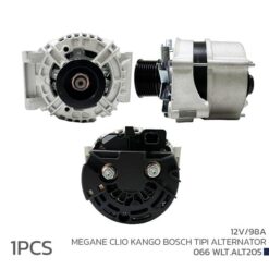 Alternatör 12v 98a Megane Clıo Kango Bosch Tıpı - 124415043