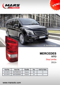 Stop Lambası Sol Mercedes Vito 13 Duysuz