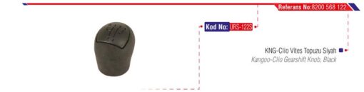 Vites Topuzu Siyah Clıo Iı-kng Iıı - 8200568122