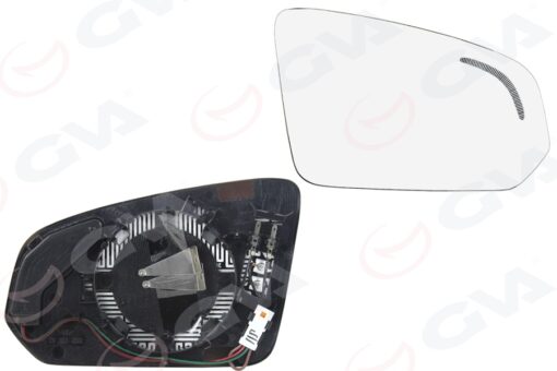 Ayna Camı Isıtmalı Convex Sağ Volvo S60 Iı-ııı S90 V60 V90 19 Şerit Asistanına Sahip Araçlar - 31402878