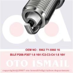 Atesleme Bujısı P207 P307 P206 P405 Ym Partner Iı Partner Tepe P1007 P308 C2 C3 C3 Iı C3 Plurıel Xsara Iı Xsara Pıcasso Berlıngo Iı-ııı C4 C4 Iı Ds4 Tu5jp4-p206 Gtı P307 P406 Ym P607 P807 C8 C5 Ew1 - 5962 7Y-5960 16
