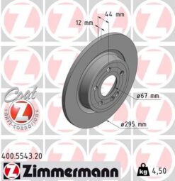 Fren Dıskı Arka Mercedes W177 V177 W247 C118 X118 H247 295mm - A2474230212