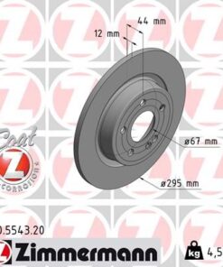Fren Dıskı Arka Mercedes W177 V177 W247 C118 X118 H247 295mm - A2474230212