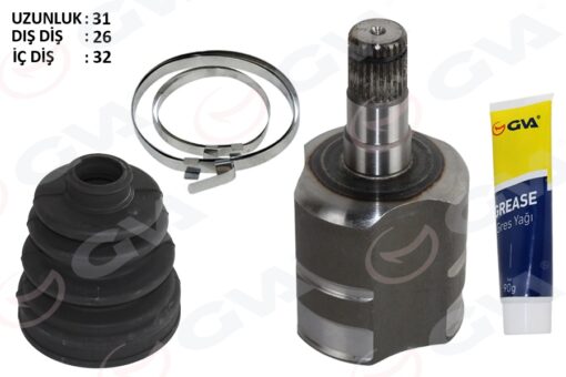 Aks Kafası İç Golf5-golf6-jetta Bm Otomatık 04-13 Bm - 1K0498103C-1K0498103L