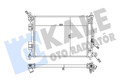 Radyatör Hyundaı İ20 Actıve-i20 Iı 1.4 15- - 25310C8050